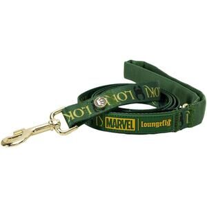 Loungefly Cosplay  Marvel Loki Dog Leash 72" Green Gold Black NWT